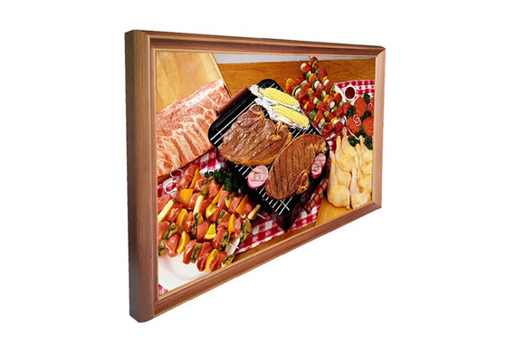 An der Wand befestigte Werbungsanzeige Art Foto Frame der 32 Zoll-intelligenten digitalen Beschilderung