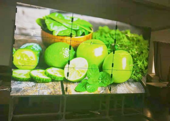 65 Einfassung LCD-Anzeigen-PAL Splicings LCD des Zoll-1.8mm schmale Videowand